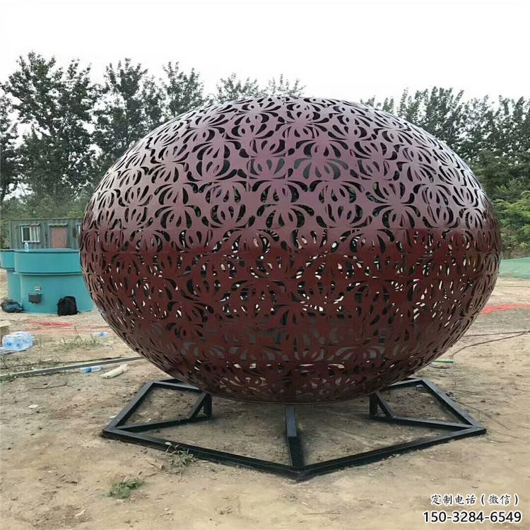 鏤空球雕塑標準，透雕系列，烤漆鏤空球雕塑精選