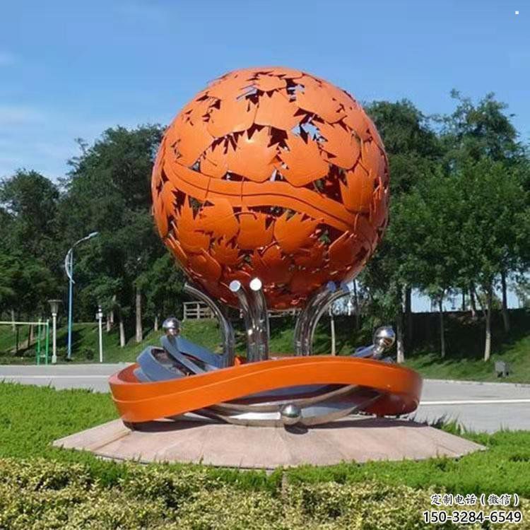 鏤空球雕塑指用,白鋼構(gòu)件,烤漆鏤空球雕塑提供 鏤空球雕塑指用,白鋼構(gòu)件,烤漆鏤空球雕塑提供