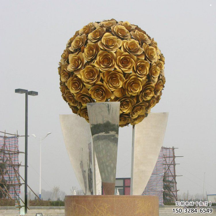 花球雕塑精選,市標(biāo)雕塑,不銹鋼花球雕塑廠家 花球雕塑精選,市標(biāo)雕塑,不銹鋼花球雕塑廠家