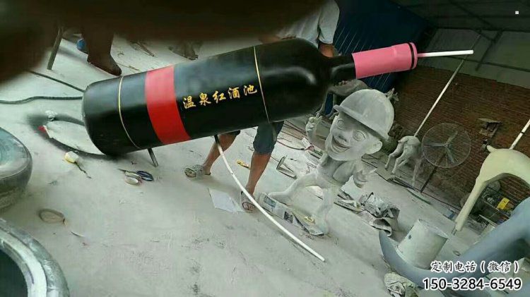 商業街瓶子雕塑 商業街瓶子雕塑
