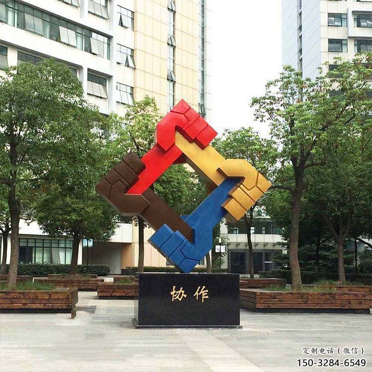 握手雕塑指用,多彩藝術(shù),景觀不銹鋼握手雕塑廠家 握手雕塑指用,多彩藝術(shù),景觀不銹鋼握手雕塑廠家