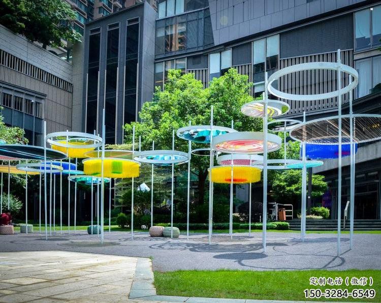 傘樹雕塑供應，圓雕體系，景觀鏤空傘樹雕塑制作