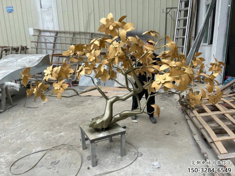發(fā)財樹雕塑訂做,美陳雕塑,不銹鋼發(fā)財樹雕塑優(yōu)選 發(fā)財樹雕塑訂做,美陳雕塑,不銹鋼發(fā)財樹雕塑優(yōu)選