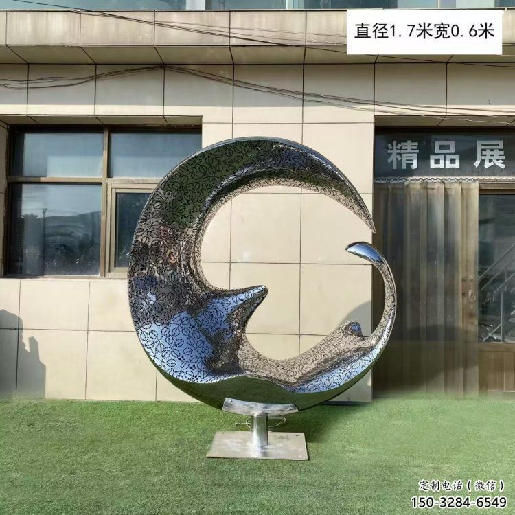 酒店水滴雕塑，鍍金歐式雕塑，仿古擺件
