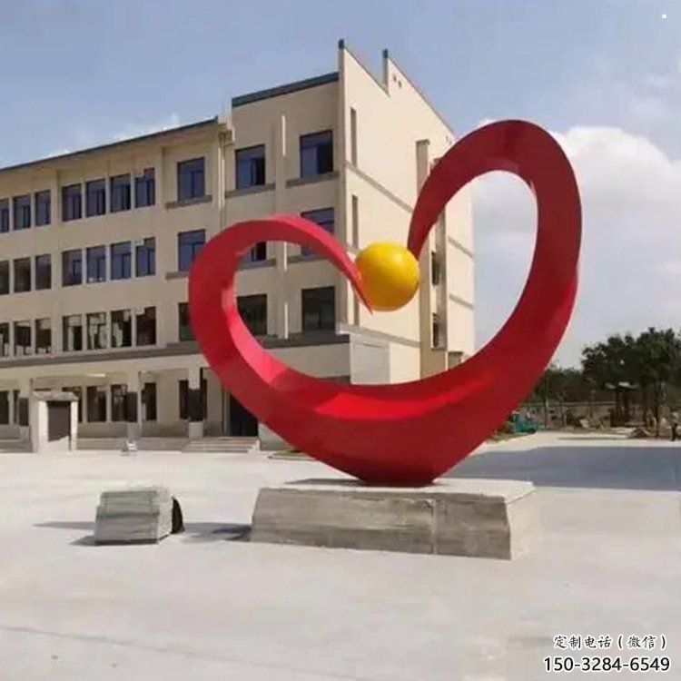 愛心雕塑提供,多彩藝術,中式烤漆愛心雕塑通用 愛心雕塑提供,多彩藝術,中式烤漆愛心雕塑通用