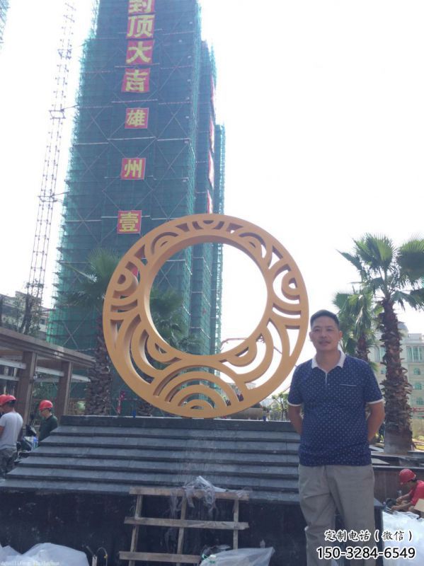 圓環雕塑服務商,美陳雕塑,烤漆圓環雕塑廠家精選 圓環雕塑服務商,美陳雕塑,烤漆圓環雕塑廠家精選