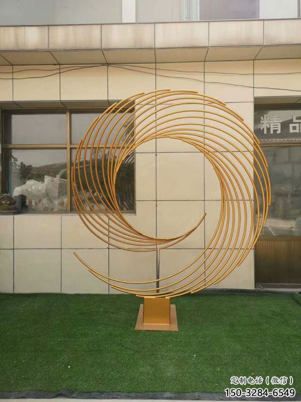圓環(huán)雕塑定價，景觀雕塑，鏤空圓環(huán)雕塑廠家批發(fā)
