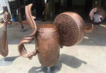 銅鼓雕塑專供，美陳雕塑，社區(qū)銅鼓雕塑預(yù)定