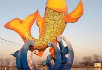 北海園林鯉魚(yú)雕塑
