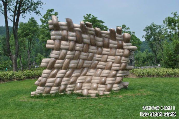 雙陽(yáng)鏤空包包雕塑 雙陽(yáng)鏤空包包雕塑