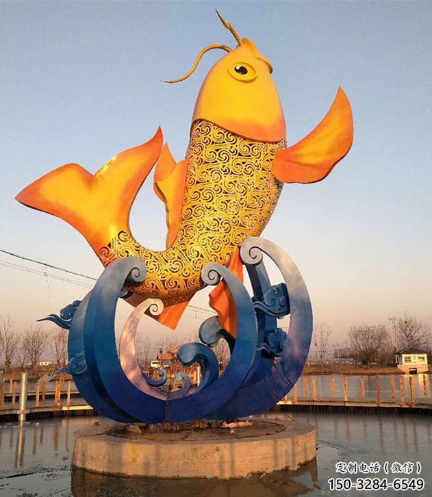 贛州園林鯉魚雕塑 贛州園林鯉魚雕塑