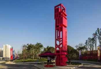 西寧住宅小區(qū)精神堡壘雕塑