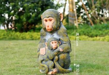 城中園林猴子雕塑
