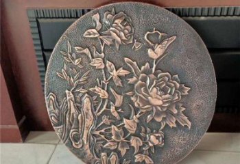 咸陽(yáng)鍛銅浮雕廠家，露天雕塑，鑄銅福字浮雕訂做