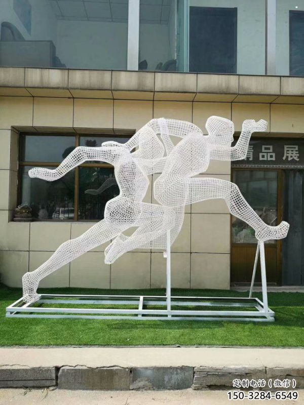 臺州鏤空跨欄雕塑制造商,透雕雕塑,鐵藝體育人物雕塑供給 臺州鏤空跨欄雕塑制造商,透雕雕塑,鐵藝體育人物雕塑供給