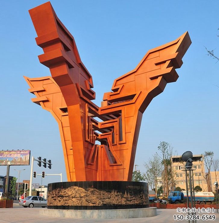 渝北城市精神堡壘雕塑,抽象建筑元素,廣場(chǎng)景觀雕塑小品 渝北城市精神堡壘雕塑,抽象建筑元素,廣場(chǎng)景觀雕塑小品
