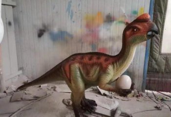 北碚抽象恐龍雕塑制造，動物雕塑，玻璃鋼恐龍雕塑展品