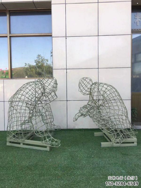 北碚鏤空對弈雕塑標準,廣場雕塑,鐵藝民俗人物雕塑供給 北碚鏤空對弈雕塑標準,廣場雕塑,鐵藝民俗人物雕塑供給